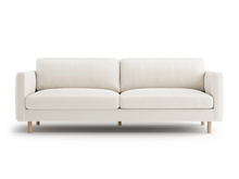Sofa Micadoni Home Eden, 209 x 92 x 90 cm, 4-kohaline, beež