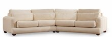 Diivan Hanah Home River 4, 105 x 330 x 90 cm, 4-kohaline, vasakpoolne, helepruun