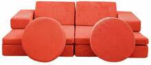 Diivanvoodi Atelier Del Sofa Puzzle, 70 x 140 x 46 cm, oranž