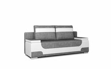 Diivan Eltap Area, 92 x 200 x 90 cm, valge/tumehall, Sawana 05, Soft 17