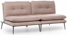 Diivanvoodi Hanah Home Martin GR121, 180 x 95 x 95 cm, helepruun