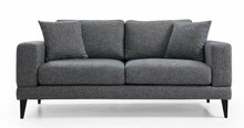 Diivan Artie Nordic 180, 180 x 90 x 85 cm, tumehall