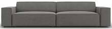Diivan Micadoni Home Jodie 4-kohaline, 244 x 102 x 70 cm, Bluvel 13, helehall