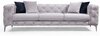 Diivan Hanah Home Como, 237 x 90 x 73 cm, helehall