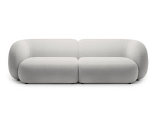 Mooduldiivan Micadoni Home Kate, 243 x 99 x 76 cm, 4-kohaline, helehall