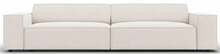 Diivan Micadoni Home Jodie Structured 4 Seats, helepruun, 244 x 102 x 70 cm, Megan 351