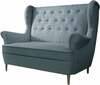 Diivan Eltap Aros Cover 70, 150 x 90 x 103 cm, sinine