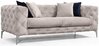Diivan Hanah Home Como 2, 197 x 90 x 73 cm, ecru, helepruun