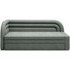 Diivanvoodi Eltap Fabillo Touch 100, 223 x 86 x 80 cm, roheline, vasak