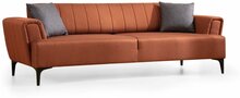 Diivanvoodi Atelier Del Sofa Hamlet, 230 x 95 x 77 cm, punane