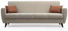 Diivanvoodi Hanah Home Zaden, 207 x 77 x 86 cm, beež