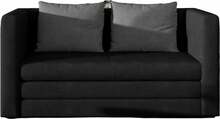 Diivan Eltap Neva Soro 100, 70 x 132 x 65 cm, must