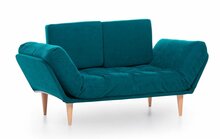 Diivanvoodi Hanah Home Nina, 200 x 85 x 80 cm, roheline