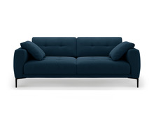 Sofa Micadoni Home Bemy, 230 x 102 x 86 cm, 4-kohaline, Royal Blue