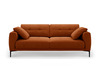 Sofa Micadoni Home Bemy, 230 x 102 x 86 cm, 4-kohaline, terrakota
