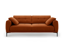 Sofa Micadoni Home Bemy, 230 x 102 x 86 cm, 4-kohaline, terrakota