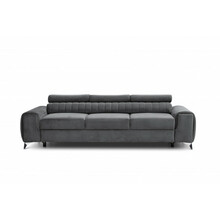 Diivan Eltap Laurence Nube 6, 97 x 261 x 105 cm, must