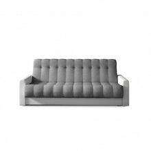 Diivanvoodi NORE Garett 03, hall/valge