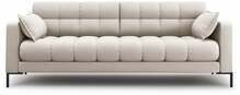 Diivan Micadoni Home Mamaia 4-kohaline, 217 x 92 x 75 cm, beež