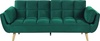 Diivanvoodi Beliani Asby, 83 x 218 x 82 cm, roheline