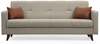 Diivanvoodi Hanah Home Polya, 3-kohaline, 75 x 205 x 86 cm, beež