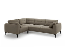 Nurgadiivan Micadoni Home Bemy, 290 x 200 x 86 cm, 4-kohaline, Grey Brown, vasakpoolne