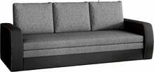Diivanvoodi Eltap Inversa, 83 x 220 x 89 cm, hall/must