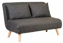 Diivanvoodi Hanah Home Folde, 120 x 80 x 42 cm, tumehall
