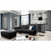 Diivan Nore Bellis Loco 5, 90 x 220 x 83 cm, must/tumehall