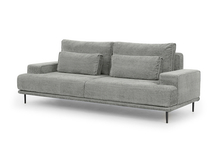 Sofa Bogart Nicole, lahtikäiv, Perfect Harmony 85, mustad jalad, hall