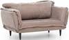 Diivanvoodi Hanah Home Vino GR12101, 200 x 85 x 85 cm, liivakarva pruun