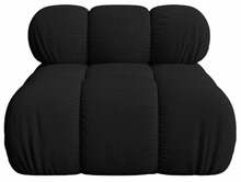 Mooduldiivan Micadoni Bellis 3D, 94 x 94 x 64 cm, must