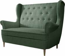 Diivan Eltap Aros Solid 39, 90 x 150 x 103 cm, roheline