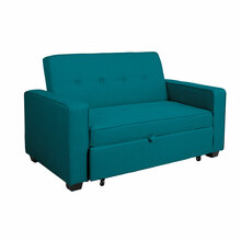 Diivanvoodi Home4You Feya, 146 x 86 x 88 cm, meresinine