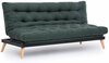 Diivanvoodi Atelier Del Sofa Saki, 185 x 82 x 92 cm, roheline