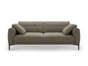 Sofa Micadoni Home Bemy, 230 x 102 x 86 cm, 4-kohaline, grey brown