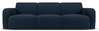 Diivan Micadoni Home Molino, 235 x 95 x 72 cm, 3-kohaline, tumesinine