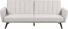 Diivanvoodi Beliani Vimmerby, 80 x 212 x 90 cm, pruunikasbeež/liivakarva