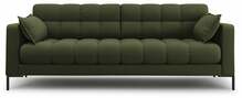 Diivan Micadoni Home Mamaia 4-kohaline, 217 x 92 x 75 cm, Neve 39, roheline