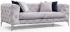 Kahekohaline diivan Kalune Design Como, 197 x 90 x 73 cm, helehall