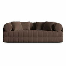 Diivanvoodi Kemi Cosmopolitan Design, 206 cm, Salvador 4, pruun, velvet