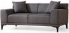 Diivan Hanah Home Petra 2, 69 x 163 x 86 cm, antratsiit