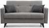 Diivanvoodi Hanah Home Polya, 75 x 151 x 86 cm, helehall