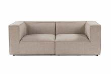 Kahekohaline diivan Atelier Del Sofa Sora 2, 190 x 65 x 95 cm, liivabeež