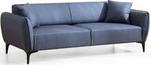 Diivan Hanah Home Belissimo, 220 x 95 x 67 cm, sinine