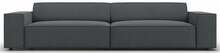 Diivan Micadoni Home Jodie Structured 4-kohaline, 244 x 102 x 70 cm, Megan 367, tumehall