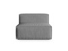 Mooduldiivan Micadoni Home Nuria, 110 x 100 x 72 cm, hall, 1 istekoht