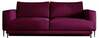 Diivan Eltap Dalia Velvetmat 25, 95 x 260 x 90 cm, tumevioletne