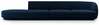 Diivan Micadoni Home Miley Velvet, 302 x 85 x 74 cm, vasak, tumesinine