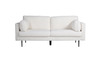 Diivan Ventraa Home Boom, 3-kohaline, 203 x 90 cm, valge, plüüs